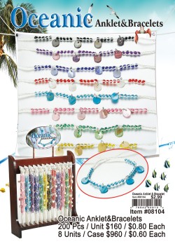 Oceanic Anklet and Bracelets